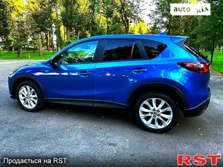 Синій Мазда СХ-5, об'ємом двигуна 22 л та пробігом 132 тис. км за 14250 $, фото 1 на Automoto.ua