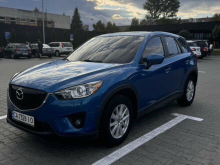 Синий Мазда СХ-5, объемом двигателя 2 л и пробегом 202 тыс. км за 12800 $, фото 1 на Automoto.ua