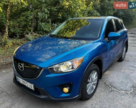 Синий Мазда СХ-5, объемом двигателя 2 л и пробегом 218 тыс. км за 12700 $, фото 1 на Automoto.ua