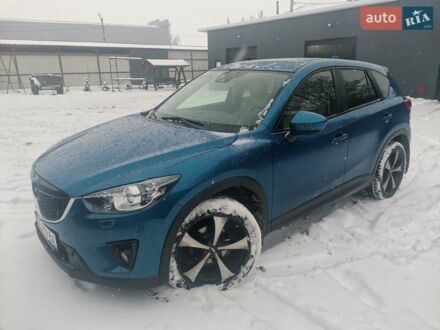 Синий Мазда СХ-5, объемом двигателя 2.2 л и пробегом 212 тыс. км за 14699 $, фото 1 на Automoto.ua