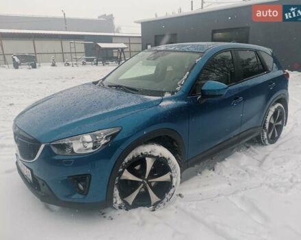 Синий Мазда СХ-5, объемом двигателя 2.2 л и пробегом 212 тыс. км за 14699 $, фото 1 на Automoto.ua