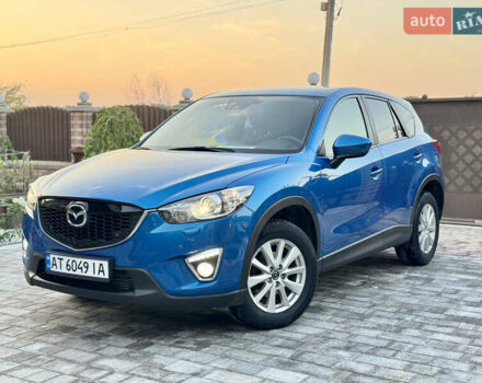 Синий Мазда СХ-5, объемом двигателя 2.2 л и пробегом 270 тыс. км за 12900 $, фото 1 на Automoto.ua