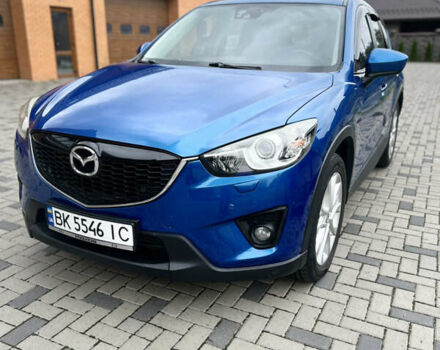 Синий Мазда СХ-5, объемом двигателя 2.2 л и пробегом 206 тыс. км за 12950 $, фото 1 на Automoto.ua