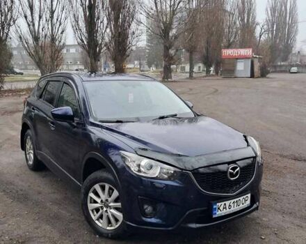 Синий Мазда СХ-5, объемом двигателя 2 л и пробегом 217 тыс. км за 12499 $, фото 1 на Automoto.ua