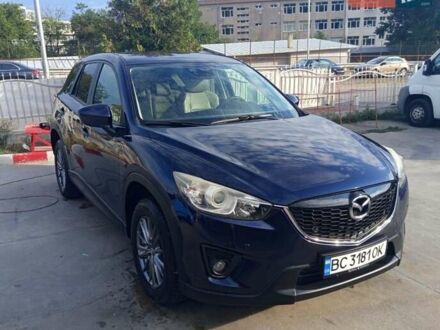 Синий Мазда СХ-5, объемом двигателя 2.2 л и пробегом 240 тыс. км за 13900 $, фото 1 на Automoto.ua