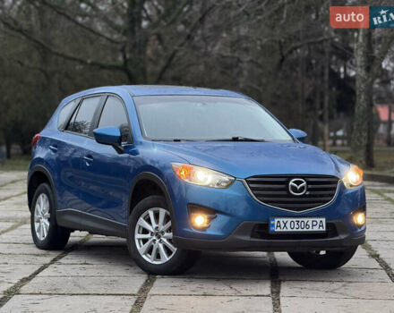 Синий Мазда СХ-5, объемом двигателя 2.5 л и пробегом 241 тыс. км за 12500 $, фото 1 на Automoto.ua