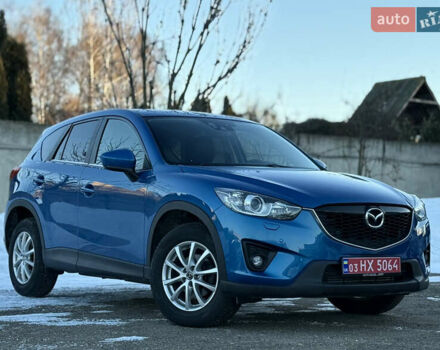 Синий Мазда СХ-5, объемом двигателя 2.2 л и пробегом 196 тыс. км за 13399 $, фото 1 на Automoto.ua