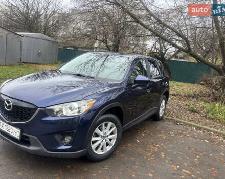 Синий Мазда СХ-5, объемом двигателя 2 л и пробегом 157 тыс. км за 12300 $, фото 1 на Automoto.ua