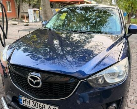 Синий Мазда СХ-5, объемом двигателя 2.49 л и пробегом 197 тыс. км за 12500 $, фото 1 на Automoto.ua