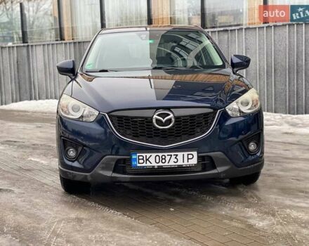 Синий Мазда СХ-5, объемом двигателя 2.2 л и пробегом 219 тыс. км за 12000 $, фото 1 на Automoto.ua