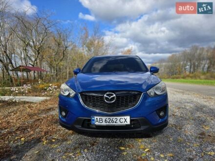 Синий Мазда СХ-5, объемом двигателя 2.19 л и пробегом 182 тыс. км за 14200 $, фото 1 на Automoto.ua