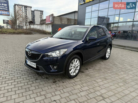 Синий Мазда СХ-5, объемом двигателя 2.2 л и пробегом 203 тыс. км за 12850 $, фото 1 на Automoto.ua