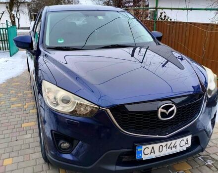 Синий Мазда СХ-5, объемом двигателя 2 л и пробегом 20000 тыс. км за 13500 $, фото 1 на Automoto.ua
