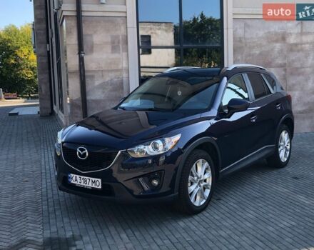 Синий Мазда СХ-5, объемом двигателя 2.49 л и пробегом 257 тыс. км за 11500 $, фото 1 на Automoto.ua