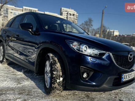 Синий Мазда СХ-5, объемом двигателя 2.49 л и пробегом 137 тыс. км за 13700 $, фото 1 на Automoto.ua