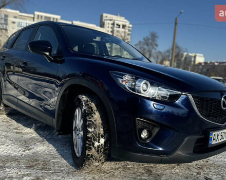 Синий Мазда СХ-5, объемом двигателя 2.49 л и пробегом 137 тыс. км за 13700 $, фото 1 на Automoto.ua