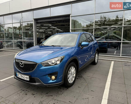 Синий Мазда СХ-5, объемом двигателя 2.2 л и пробегом 165 тыс. км за 13900 $, фото 1 на Automoto.ua