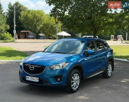 Синий Мазда СХ-5, объемом двигателя 2.49 л и пробегом 246 тыс. км за 9900 $, фото 1 на Automoto.ua