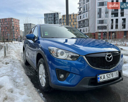 Синий Мазда СХ-5, объемом двигателя 2.49 л и пробегом 125 тыс. км за 13500 $, фото 1 на Automoto.ua