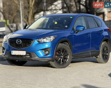Синий Мазда СХ-5, объемом двигателя 2.2 л и пробегом 210 тыс. км за 12300 $, фото 1 на Automoto.ua