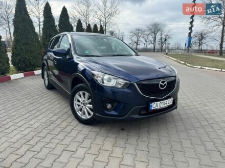Синий Мазда СХ-5, объемом двигателя 2 л и пробегом 205 тыс. км за 12999 $, фото 1 на Automoto.ua