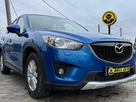 Синий Мазда СХ-5, объемом двигателя 2.2 л и пробегом 230 тыс. км за 13999 $, фото 1 на Automoto.ua