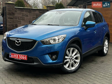 Синий Мазда СХ-5, объемом двигателя 2.2 л и пробегом 196 тыс. км за 12999 $, фото 1 на Automoto.ua