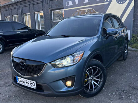 Синий Мазда СХ-5, объемом двигателя 2.49 л и пробегом 180 тыс. км за 12999 $, фото 1 на Automoto.ua