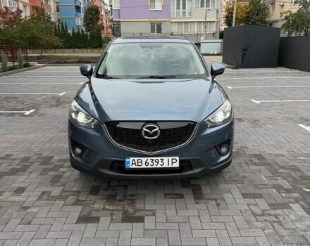Синий Мазда СХ-5, объемом двигателя 2.5 л и пробегом 192 тыс. км за 11200 $, фото 1 на Automoto.ua