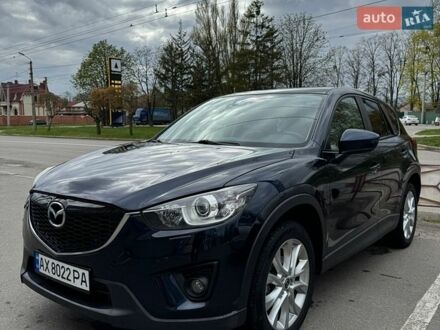 Синий Мазда СХ-5, объемом двигателя 2.2 л и пробегом 159 тыс. км за 14000 $, фото 1 на Automoto.ua