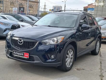 Синий Мазда СХ-5, объемом двигателя 2.5 л и пробегом 180 тыс. км за 13940 $, фото 1 на Automoto.ua