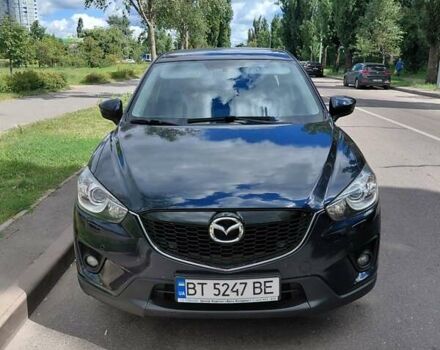 Синий Мазда СХ-5, объемом двигателя 2.2 л и пробегом 138 тыс. км за 16500 $, фото 1 на Automoto.ua