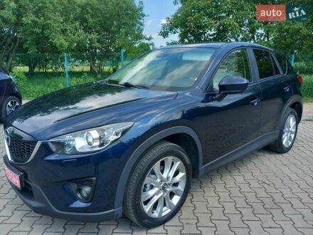 Синий Мазда СХ-5, объемом двигателя 2.2 л и пробегом 235 тыс. км за 15000 $, фото 1 на Automoto.ua