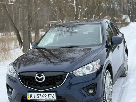 Синий Мазда СХ-5, объемом двигателя 2.19 л и пробегом 177 тыс. км за 17000 $, фото 1 на Automoto.ua