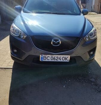 Синий Мазда СХ-5, объемом двигателя 2.49 л и пробегом 130 тыс. км за 15500 $, фото 1 на Automoto.ua