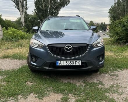 Синий Мазда СХ-5, объемом двигателя 2.5 л и пробегом 160 тыс. км за 13200 $, фото 1 на Automoto.ua