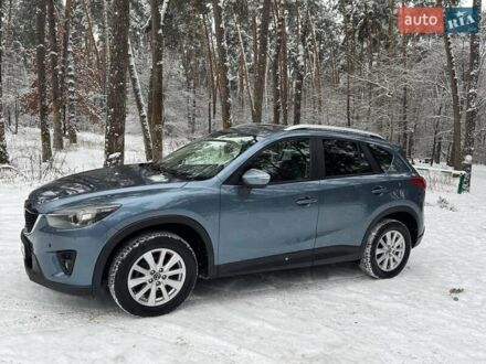 Синий Мазда СХ-5, объемом двигателя 2.49 л и пробегом 158 тыс. км за 13800 $, фото 1 на Automoto.ua