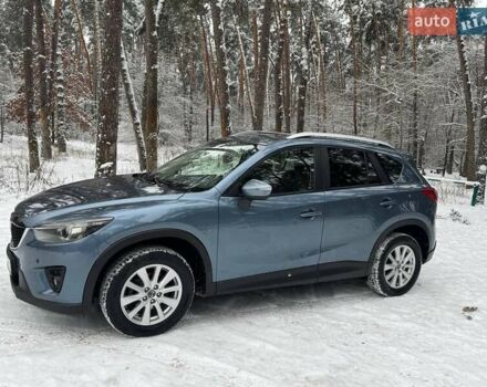 Синий Мазда СХ-5, объемом двигателя 2.49 л и пробегом 158 тыс. км за 13800 $, фото 1 на Automoto.ua