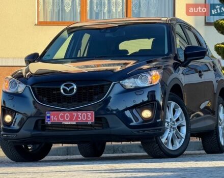 Синий Мазда СХ-5, объемом двигателя 2.2 л и пробегом 160 тыс. км за 14290 $, фото 1 на Automoto.ua