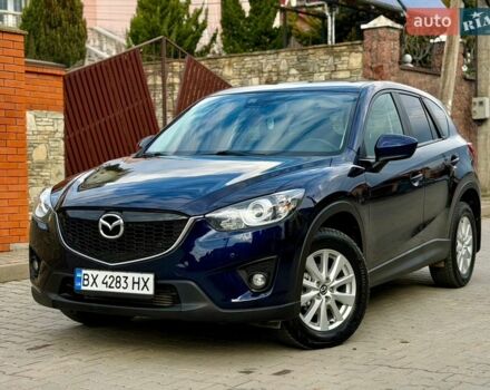 Синий Мазда СХ-5, объемом двигателя 2.2 л и пробегом 237 тыс. км за 13999 $, фото 1 на Automoto.ua