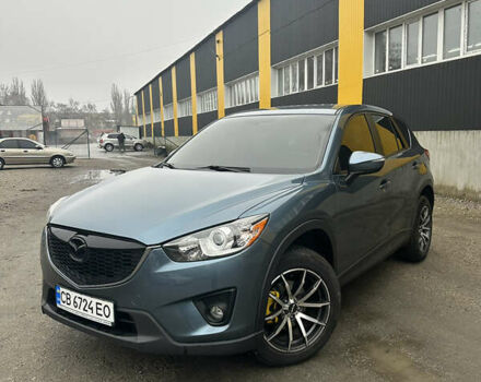 Синий Мазда СХ-5, объемом двигателя 2.49 л и пробегом 180 тыс. км за 12900 $, фото 1 на Automoto.ua