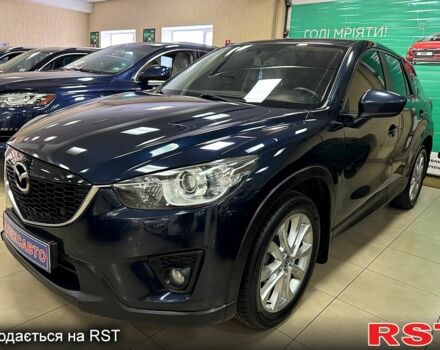 Синий Мазда СХ-5, объемом двигателя 2.2 л и пробегом 186 тыс. км за 13300 $, фото 1 на Automoto.ua