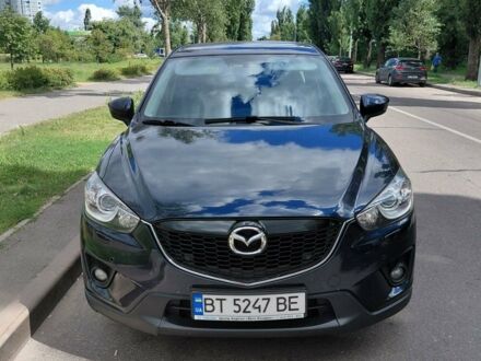 Синий Мазда СХ-5, объемом двигателя 2.2 л и пробегом 170 тыс. км за 13500 $, фото 1 на Automoto.ua