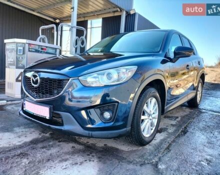 Синий Мазда СХ-5, объемом двигателя 2.2 л и пробегом 173 тыс. км за 13700 $, фото 1 на Automoto.ua
