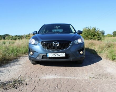 Синий Мазда СХ-5, объемом двигателя 2.2 л и пробегом 156 тыс. км за 15005 $, фото 1 на Automoto.ua