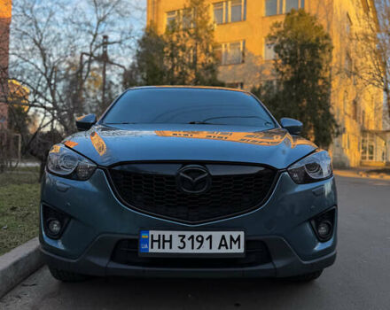 Синий Мазда СХ-5, объемом двигателя 2.2 л и пробегом 145 тыс. км за 16800 $, фото 1 на Automoto.ua
