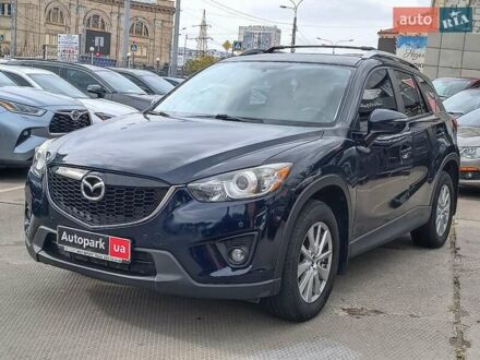 Синий Мазда СХ-5, объемом двигателя 2.5 л и пробегом 180 тыс. км за 13940 $, фото 1 на Automoto.ua