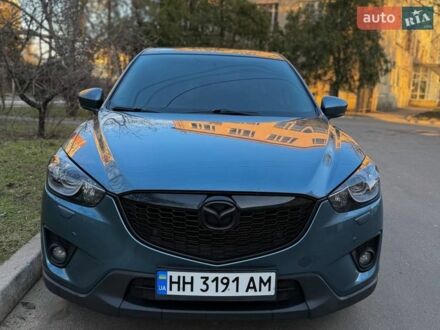 Синий Мазда СХ-5, объемом двигателя 2.19 л и пробегом 145 тыс. км за 16700 $, фото 1 на Automoto.ua
