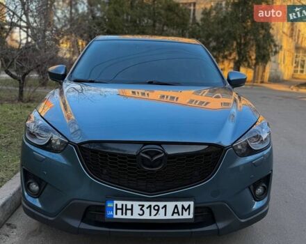 Синий Мазда СХ-5, объемом двигателя 2.19 л и пробегом 145 тыс. км за 16700 $, фото 1 на Automoto.ua