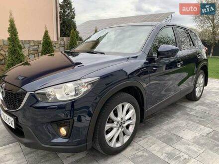Синий Мазда СХ-5, объемом двигателя 2.2 л и пробегом 194 тыс. км за 13999 $, фото 1 на Automoto.ua